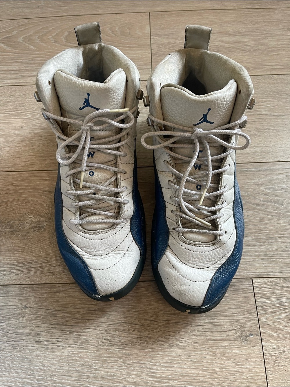 VTG 2004 Air Jordan 12 Retro French Blue Sneakers